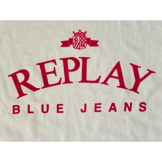 Replay(リプレイ)のREPLAY  新品未使用　XSサイズ　レディース　Tシャツ　ホワイト　リプレイ メンズのトップス(Tシャツ/カットソー(半袖/袖なし))の商品写真