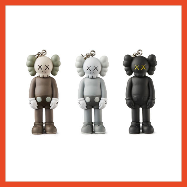 MEDICOM TOY(メディコムトイ)の【3種セット】KAWS COMPANION KEYHOLDER   エンタメ/ホビーのおもちゃ/ぬいぐるみ(キャラクターグッズ)の商品写真