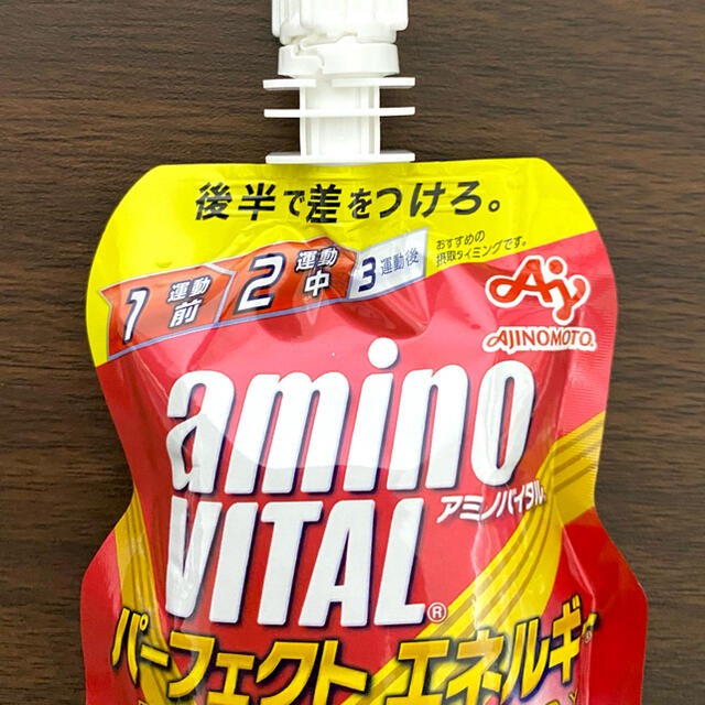 6個★アミノバイタル パーフェクトエネルギー アミノ酸 ゼリー マラソン バスケ 食品/飲料/酒の健康食品(アミノ酸)の商品写真