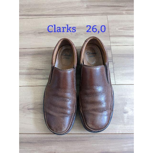 Clarks(クラークス)のメンズ　クラークスシューズ メンズの靴/シューズ(スリッポン/モカシン)の商品写真