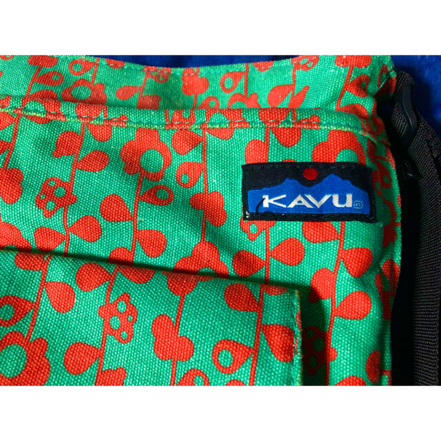 KAVU(カブー)の★キレイに洗濯済み！★ＫＡＶＵカブー★サコッシュ★ミニショルダーバッグ★総柄 レディースのバッグ(ショルダーバッグ)の商品写真