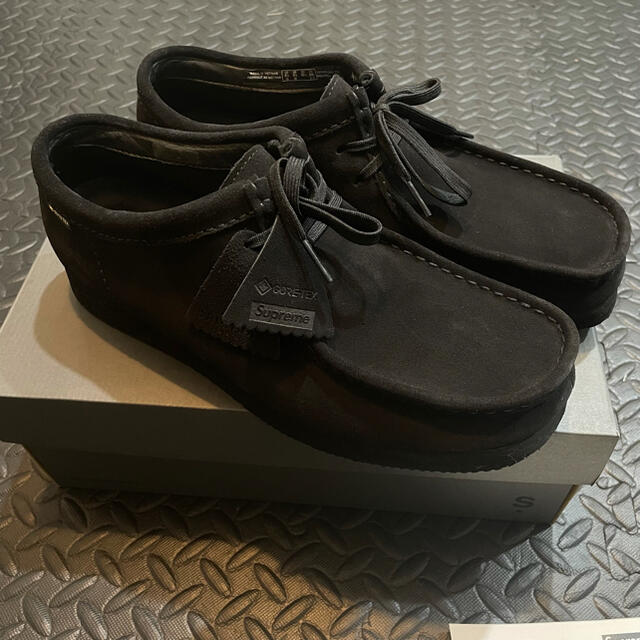 美品27.5Supreme Clarks GORE-TEX Wallabeeスリッポン/モカシン