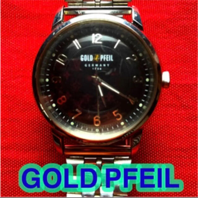 GOLD PFEIL(ゴールドファイル)の［ゴールドファイル］腕時計 メンズの時計(腕時計(アナログ))の商品写真