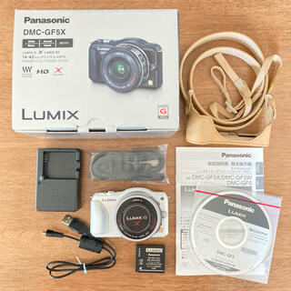 パナソニック(Panasonic)のLUMIX DMC-GF5X ミラーレス一眼レフカメラ(デジタル一眼)