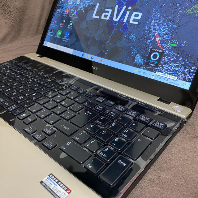 高スペックNEC LaVie/第3世代i7！/新品高速SSD/ノートパソコン