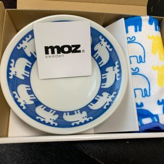 リサラーソン(Lisa Larson)のmoz スウェーデンカラーボウル&ふきんギフト(食器)