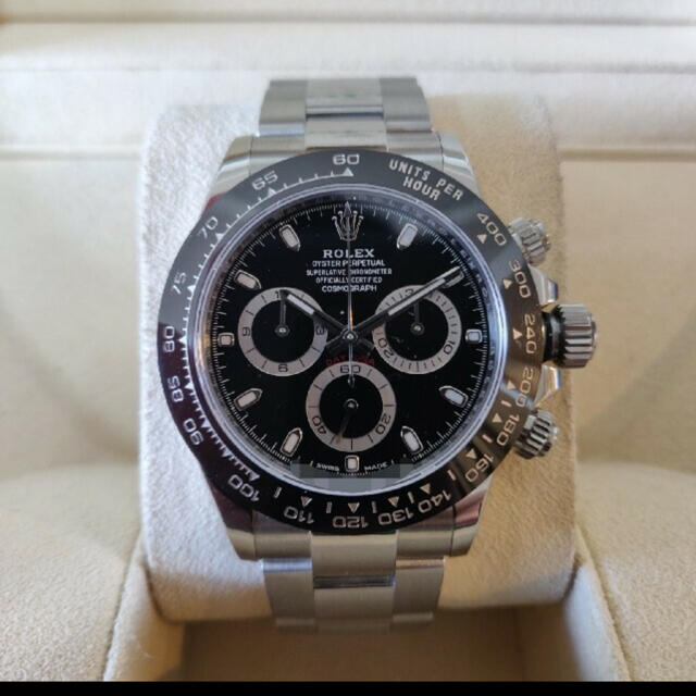 ROLEX(ロレックス)のロレックス　コスモグラフデイトナ　黒　116500LN デイトナ　Rolex メンズの時計(腕時計(アナログ))の商品写真