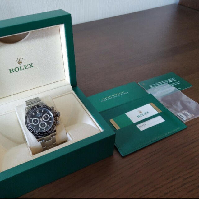 ROLEX(ロレックス)のロレックス　コスモグラフデイトナ　黒　116500LN デイトナ　Rolex メンズの時計(腕時計(アナログ))の商品写真