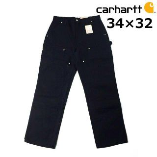 カーハート(carhartt)のカーハート パンツ ダックキャンバスUS買付(34×32)黒 181218-30(デニム/ジーンズ)