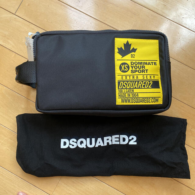 新品 DSQUARED2 ポーチ クラッチバッグ