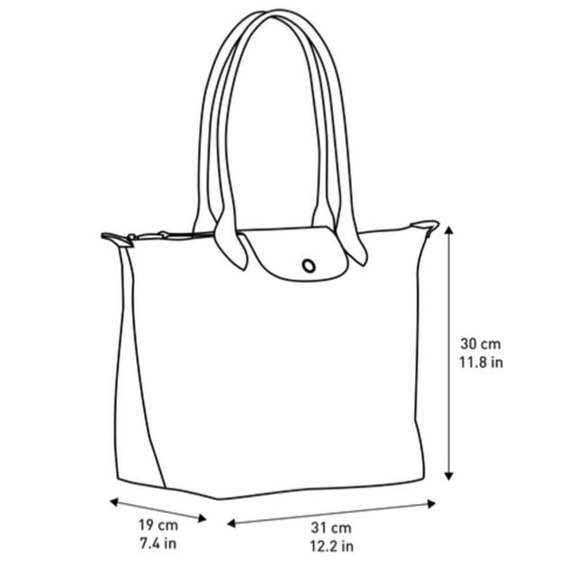 LONGCHAMP(ロンシャン)のロンシャン  ルプリアージュ ショルダーバッグL ロングハンドル 底板 中敷き レディースのバッグ(トートバッグ)の商品写真