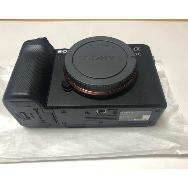 SONY(ソニー)のSONY α7C ボディ ブラック　未使用 スマホ/家電/カメラのカメラ(ミラーレス一眼)の商品写真