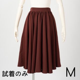 CINEMATIQ ヴァージニースカート ワインレッド Pinup Closet(ロングスカート)