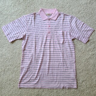 マンシングウェア(Munsingwear)の【美品】マンシングウェア　半袖ポロシャツ　ピンク(ポロシャツ)