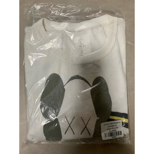 CACTUS JACK + KAWS FOR FRAGMENT TEE トラビス