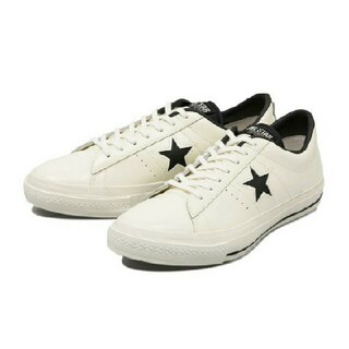 コンバース(CONVERSE)の最値定価14300円!新品!コンバース ワンスター レザー スニーカー 24.5(スニーカー)