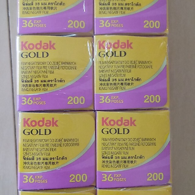 Kodak GOLD フィルム 36枚撮り iso200 バラ売り可の通販 by じゅん 