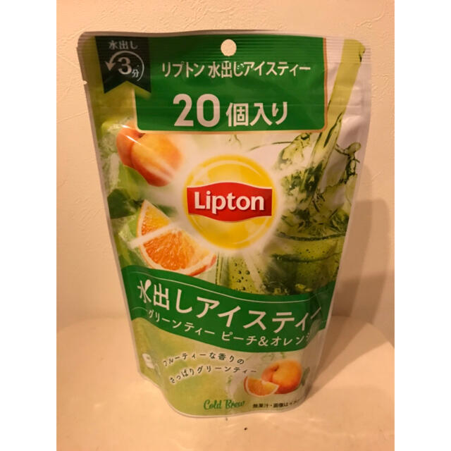 コストコ(コストコ)のリプトン水出しアイスティー☆20パック×3種 食品/飲料/酒の飲料(茶)の商品写真