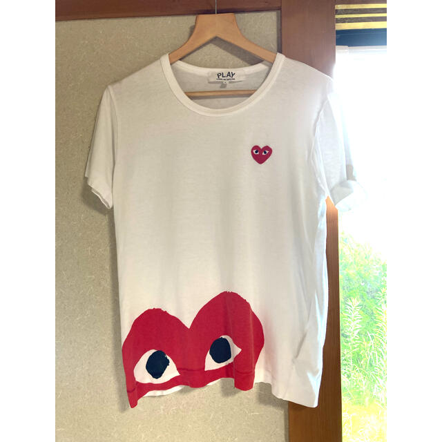 COMME des GARCONS(コムデギャルソン)のPLAY COMME des GARCONS プレイコムデギャルソンTシャツ メンズのトップス(Tシャツ/カットソー(七分/長袖))の商品写真