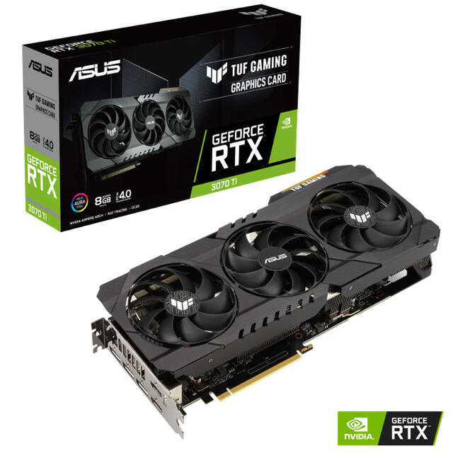 一部予約！】 - ASUS 【新品・未開封】ASUS GAMING 8G RTX3070TI TUF