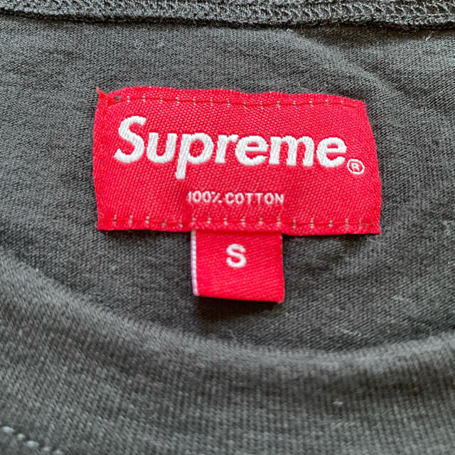 Supreme(シュプリーム)のsupreme  logo tee Sサイズ Black モノグラム メンズのトップス(Tシャツ/カットソー(半袖/袖なし))の商品写真