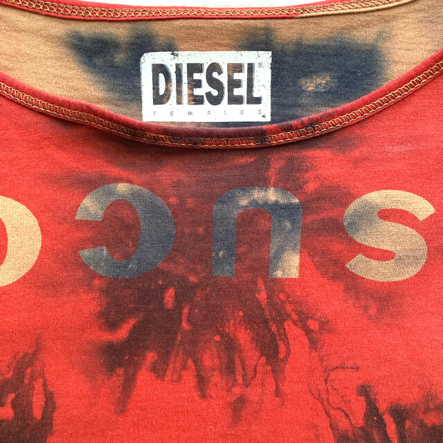 DIESEL(ディーゼル)の【美品】DIESEL Tシャツ　レディース レディースのトップス(Tシャツ(半袖/袖なし))の商品写真