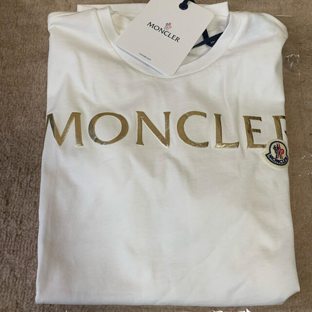 MONCLER(モンクレール)のモンクレールロゴTシャツ レディースのトップス(Tシャツ(半袖/袖なし))の商品写真