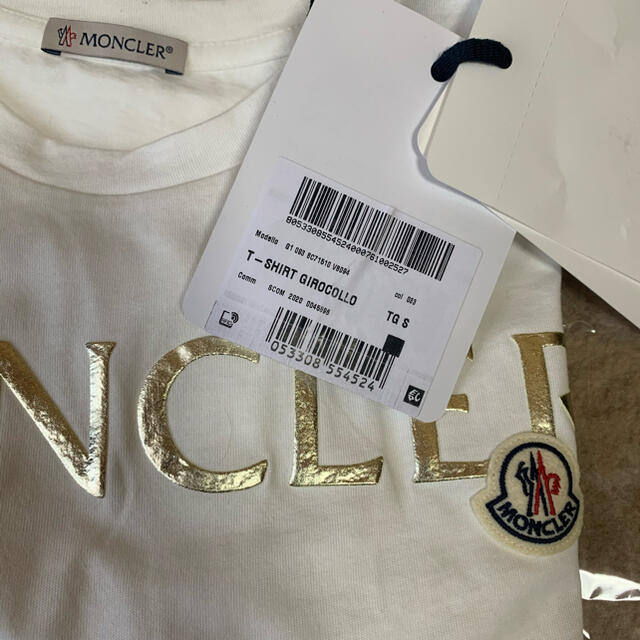 MONCLER(モンクレール)のモンクレールロゴTシャツ レディースのトップス(Tシャツ(半袖/袖なし))の商品写真