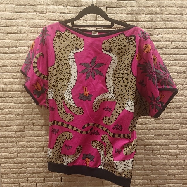 エルメス レオパード カットソー Tシャツ 34 les leopards