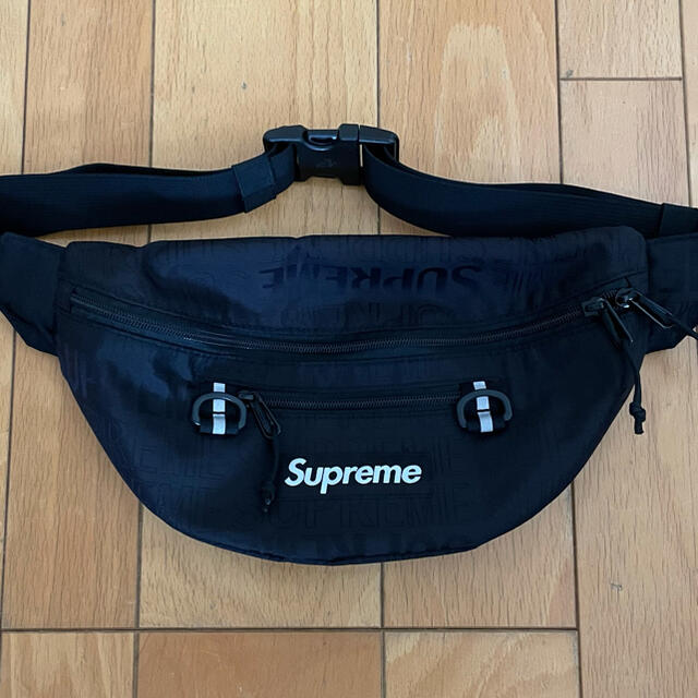 Supreme Waist Bag Black 19SS