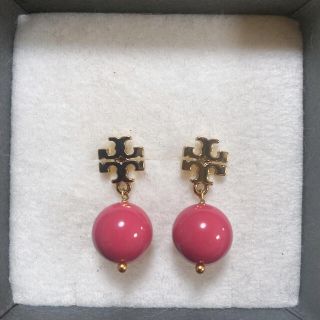 トリーバーチ(Tory Burch)のトリーバーチ♡ロゴピアス(ピアス)