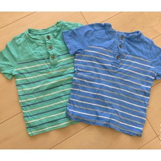 オールドネイビー(Old Navy)のkidsシャツ　90cm 2枚セット(Tシャツ/カットソー)