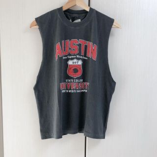 アングリッド(Ungrid)の新品 AUSTINロゴタンクトップ (タンクトップ)