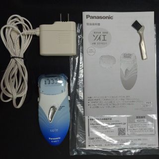 パナソニック(Panasonic)のPanasonic soie ソイエ 脱毛器 ES-WS11(脱毛/除毛剤)