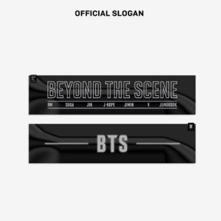 ボウダンショウネンダン(防弾少年団(BTS))のBTS official スローガン 公式 新品(ミュージシャン)