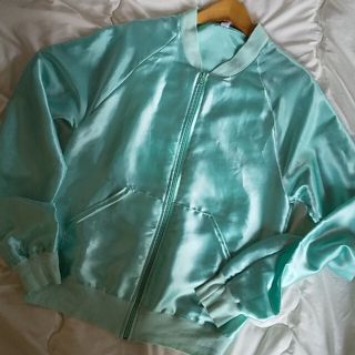 アメリカンアパレル(American Apparel)のAmerican Apparel  サテンブルゾン(ブルゾン)