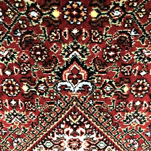 ペルシャ絨毯 ビジャ–産 手織り 展示品 美品 ラグ カーペット マット 