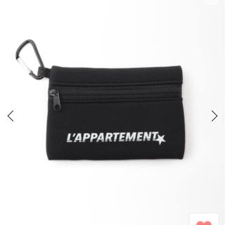 アパルトモンドゥーズィエムクラス(L'Appartement DEUXIEME CLASSE)のアパルトモン　Foam Pouch W/Carabiner プラック(ポーチ)