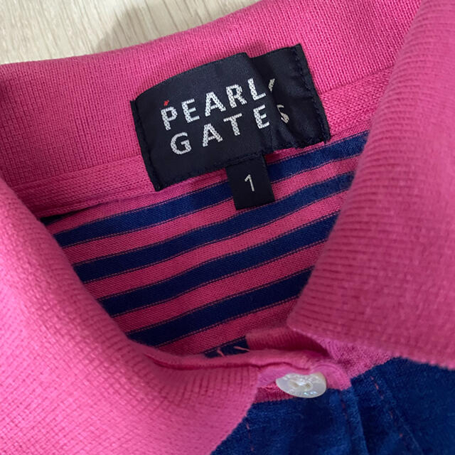 PEARLY GATES(パーリーゲイツ)のパーリーゲイツ　レディス　ポロシャツ スポーツ/アウトドアのゴルフ(ウエア)の商品写真