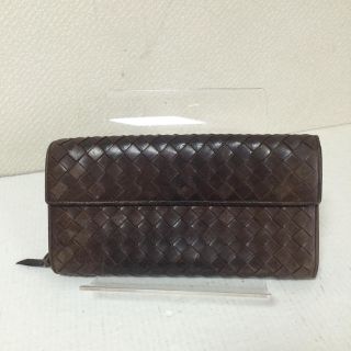 ボッテガヴェネタ(Bottega Veneta)の定番 ボッテガ ヴェネタ イントレチャート長財布(長財布)