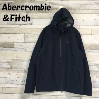 アバクロンビーアンドフィッチ(Abercrombie&Fitch)の【人気】アバクロンビーアンドフィッチ 撥水加工ジャケット ネイビー サイズS(その他)