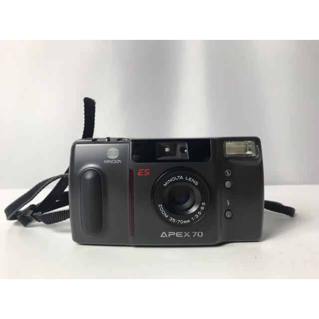 KONICA MINOLTA(コニカミノルタ)のMINOLTA APEX 70 ミノルタ コンパクトフィルムカメラ スマホ/家電/カメラのカメラ(フィルムカメラ)の商品写真