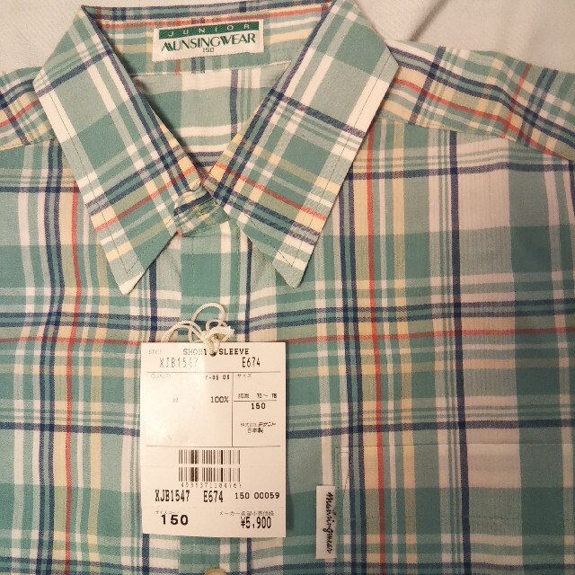 Munsingwear(マンシングウェア)のマンシングウェア(150) 未使用品 キッズ/ベビー/マタニティのキッズ服男の子用(90cm~)(ブラウス)の商品写真