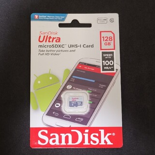 サンディスク(SanDisk)の新品未使用 microSD SanDisk Ultra 128GB(その他)