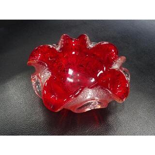 ヴェネチアングラス　灰皿(小物入れ)1950〜60年代　値引き不可(ガラス)