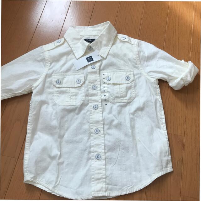 babyGAP(ベビーギャップ)のbaby Gap 綿シャツ　100サイズ メンズのトップス(シャツ)の商品写真