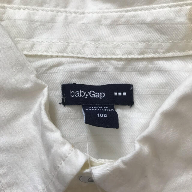 babyGAP(ベビーギャップ)のbaby Gap 綿シャツ　100サイズ メンズのトップス(シャツ)の商品写真