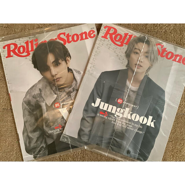 US版ローリングストーン誌 BTS 3点セット全員+個人表紙JUNGKOOK/V