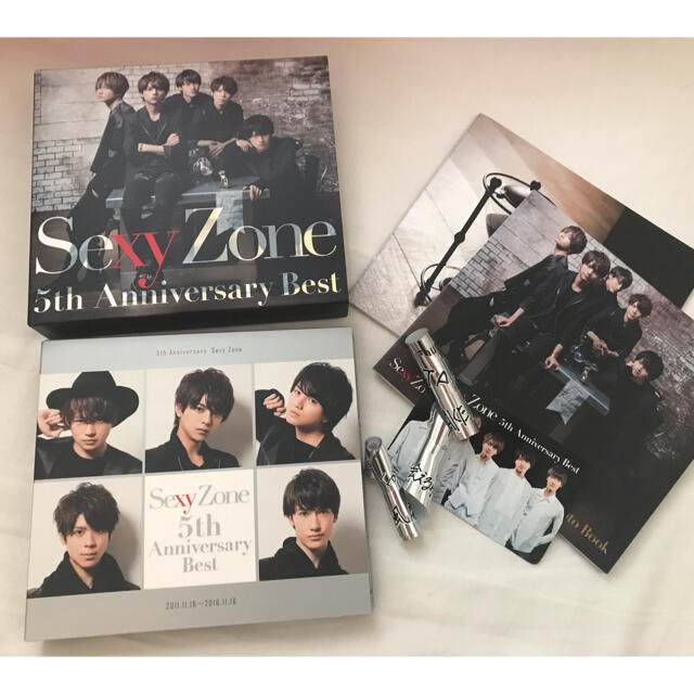 Sexy Zone(セクシー ゾーン)のSexyZone 5th Anniversary Best 初回B 銀テ付き エンタメ/ホビーのタレントグッズ(アイドルグッズ)の商品写真