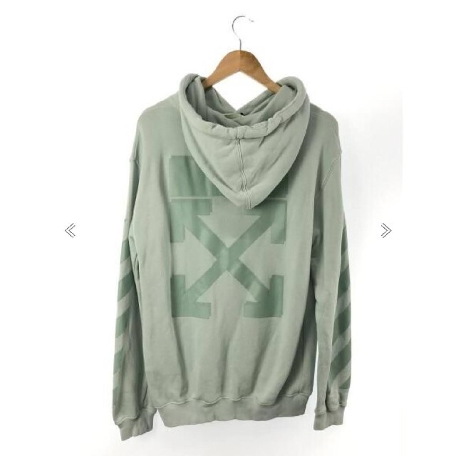 Off-White DIAG LONG HOODIE パーカー  サイズS